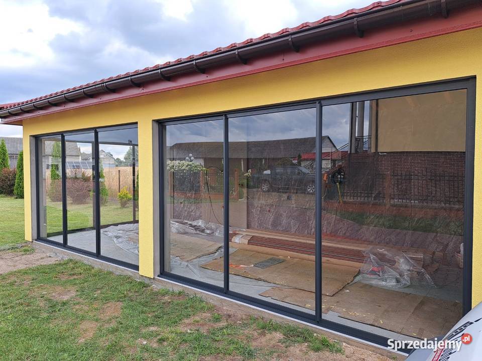 Aluminiowa zabudowa balkonu zadaszenie tarasu mazowieckie Wyszków