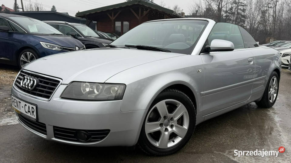 Audi A4 Cabrio24i V6170OPŁACONY Bezwypadkowy ASR (kontrola trakcji) śląskie Częstochowa sprzedam