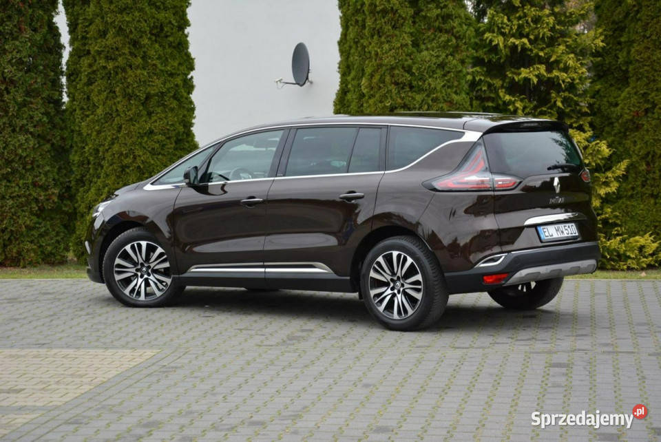 Renault Espace Initiale Full Led 4control Skóry nawigacja Ostrów Mazowiecka