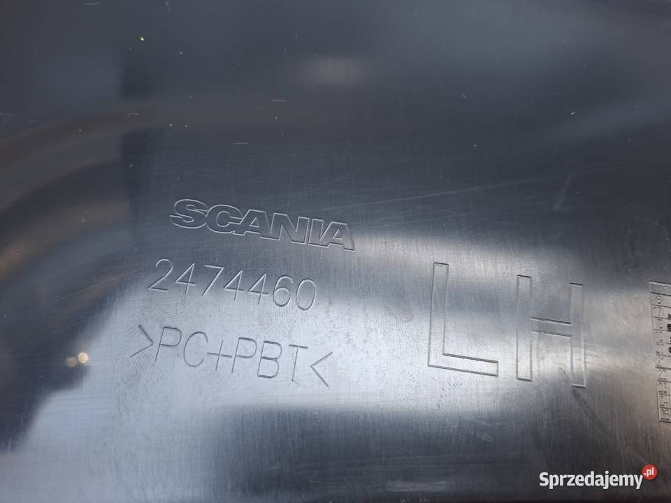 SCANIA R S ZDERZAK ŚRODEK NAROŻNIK KOMPLET lubuskie Bieleń
