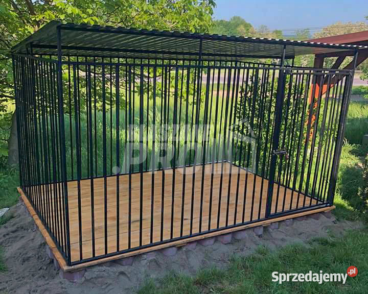 Kojec Psów 3x2m Drewniana podłoga GP372 mazowieckie Siedlce sprzedam