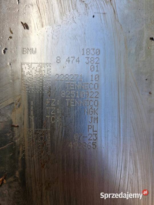 BMW F40 F48 F39 WYDECH TŁUMIK ORYGINALNY sprzedam