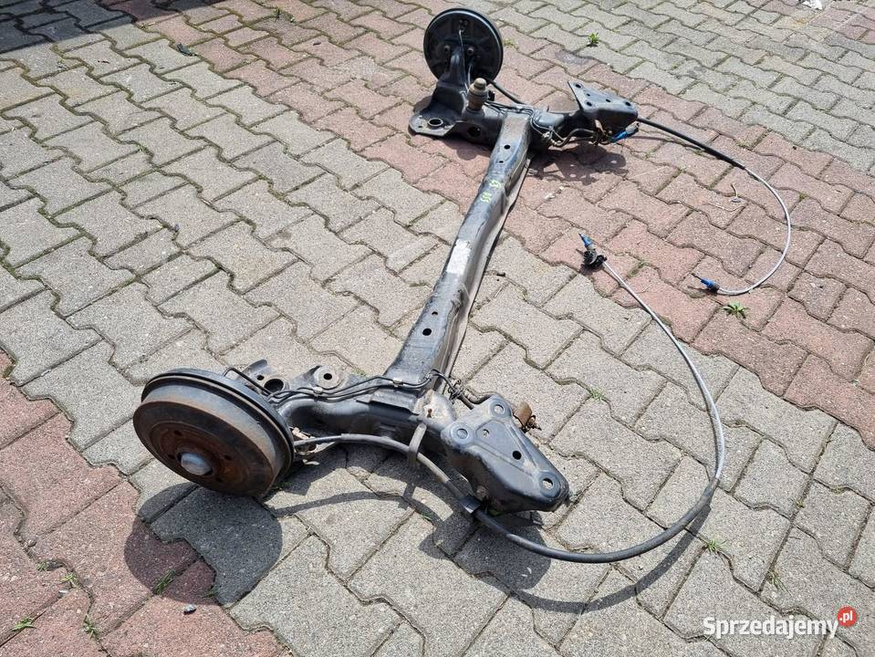 ZAWIESZENIE TYLNE TYŁ OŚ BELKA CITROEN C3 II DS3 wielkopolskie