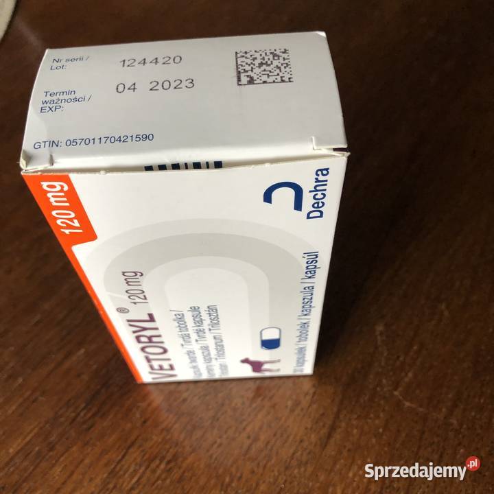 Vetoryl 120 mg 30 kapsułek Bielsko-Biała