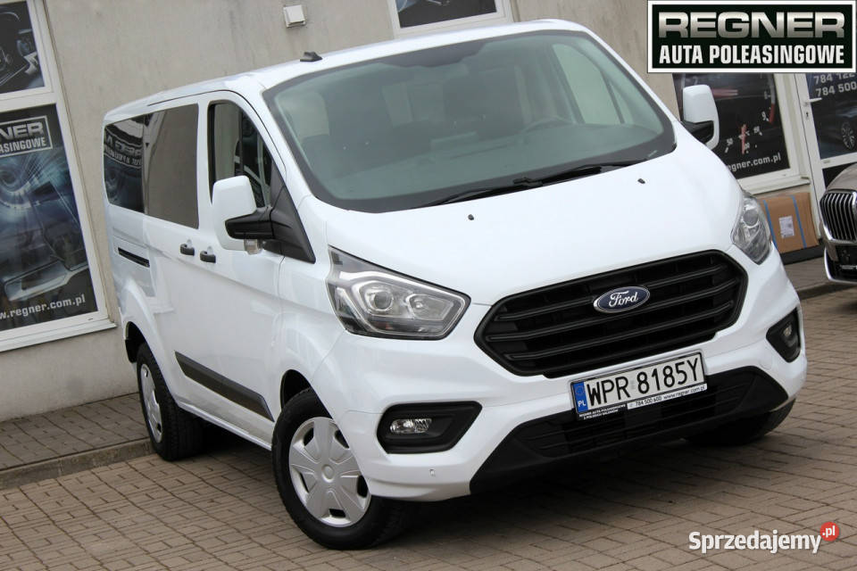 Ford Transit Custom 9osob L2 130 Salon FV23 1WŁ wspomaganie kierownicy Transit  Custom