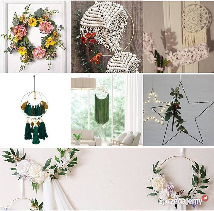 SOSMAR 6 sztuk 30 metalowych pierścieni do Łódź