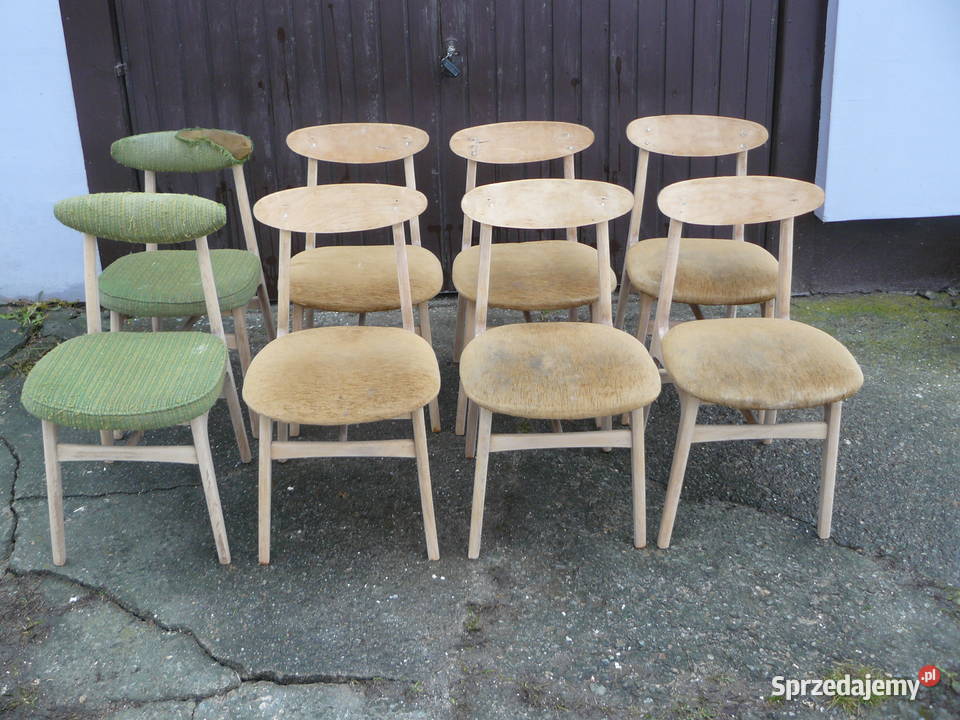 Stare krzesła proj RHałas Nowy Sącz