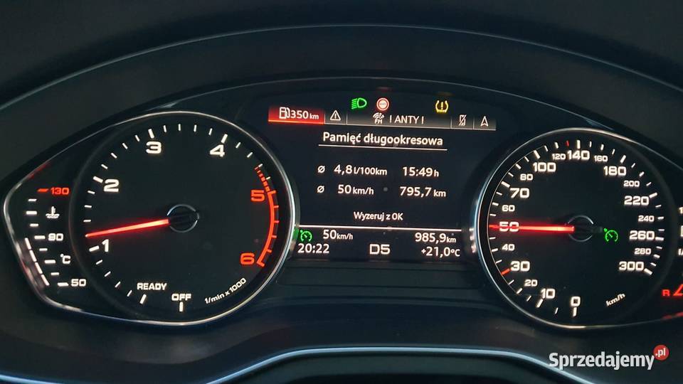 Audi A4 B9 20TDI HMEVMiękką Hybryda Lift automatyczna opolskie Dąbrówka Górna sprzedam