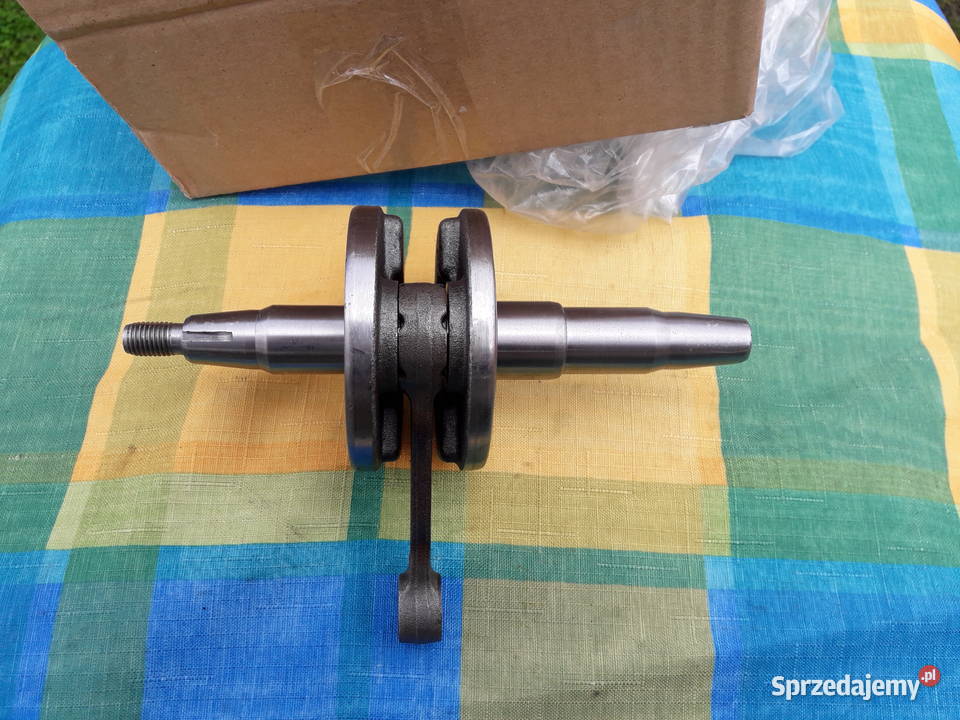 Wał korbowy do dwusuwowego agregatu