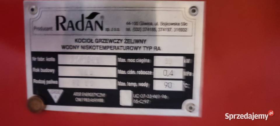 Kocioł gazowy sprzedam