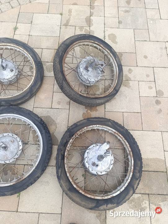 Koła SHL gazela przód tył