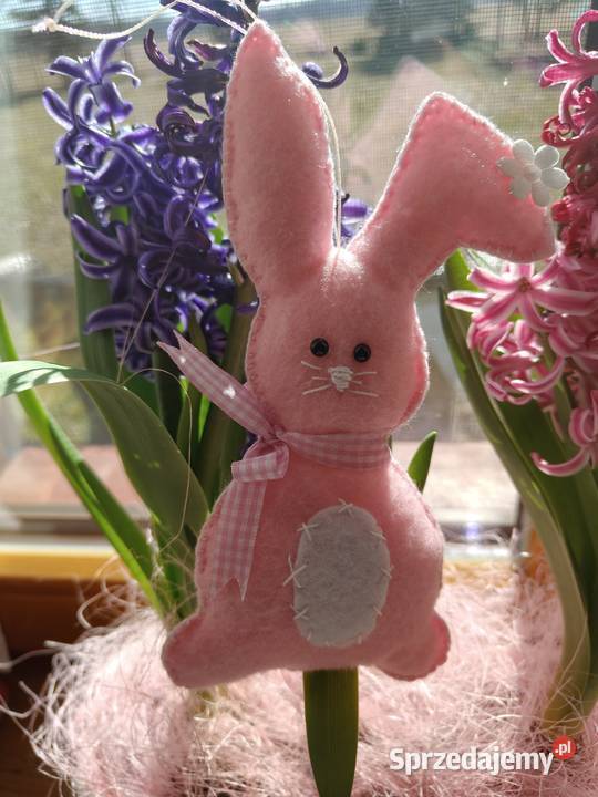 Zajączki króliczki kicaki maskotka zawieszki małopolskie Kraków
