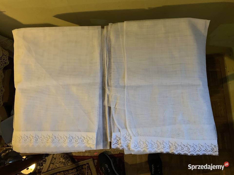 Firanki materiał na firanki zestaw 4 rodzaje Warszawa