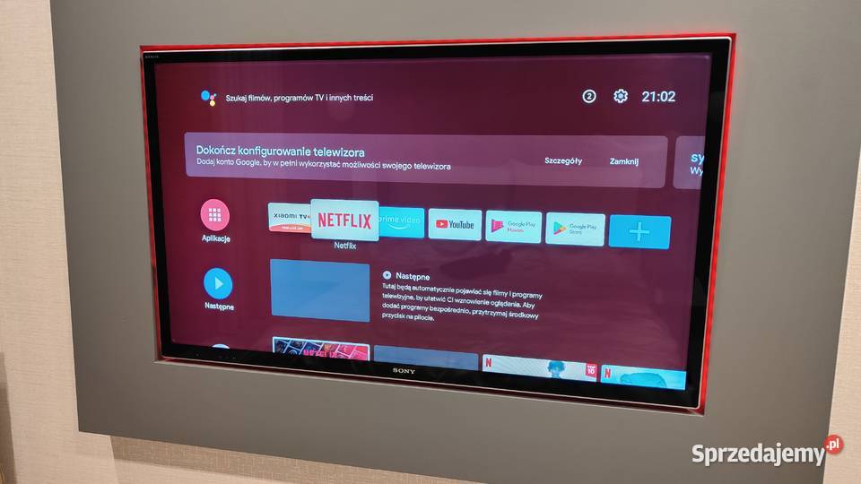 Telewizor SONY BRAVIA 55 KDL55HX850 Stan Idealny Sony Świdnica