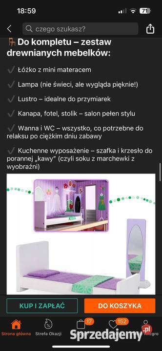 Domek lalek xxl 117 Radom