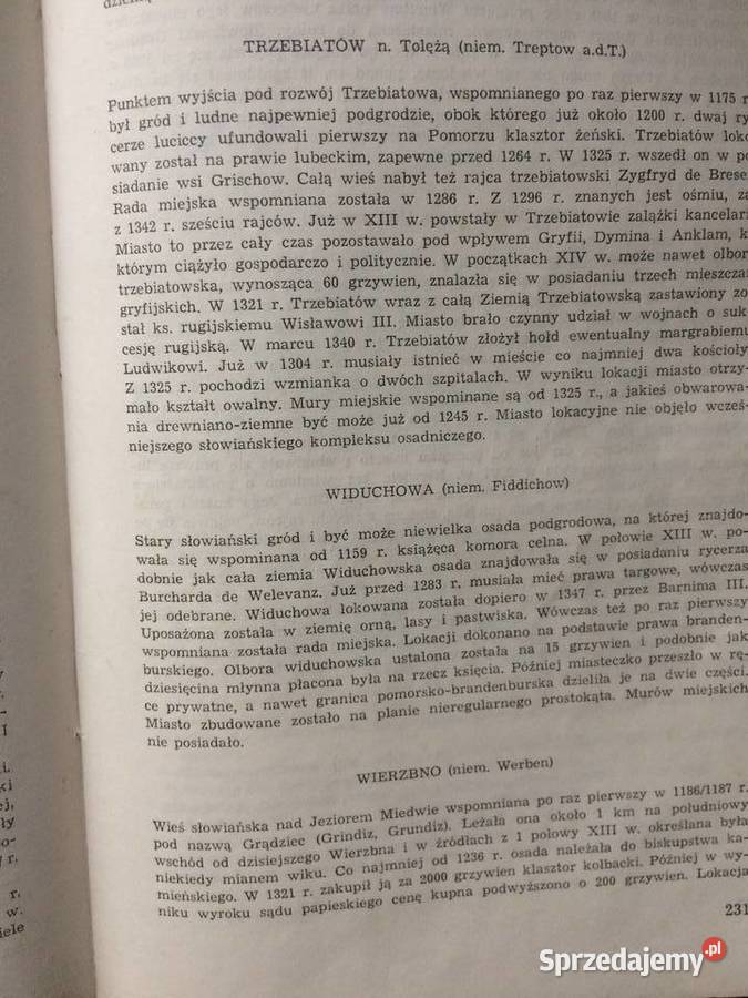 186 Miasta Księstwa Szczecińskiego Do Połowy Szczecin