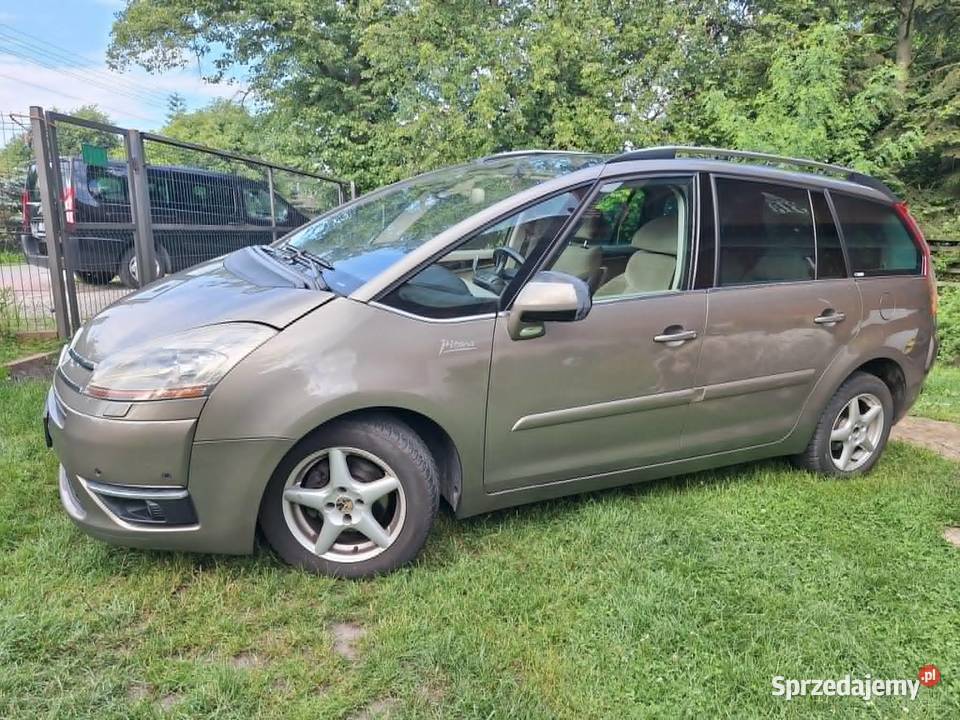 Citroen C4 grand picasso Exclusive 16HDI niski Rok produkcji 2007 podkarpackie Alfredówka