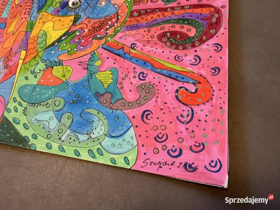 Obraz Struktura A4 oprawiony Warszawa