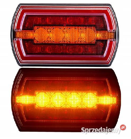 Lampa zespolona tył LED ciągnik przyczepa