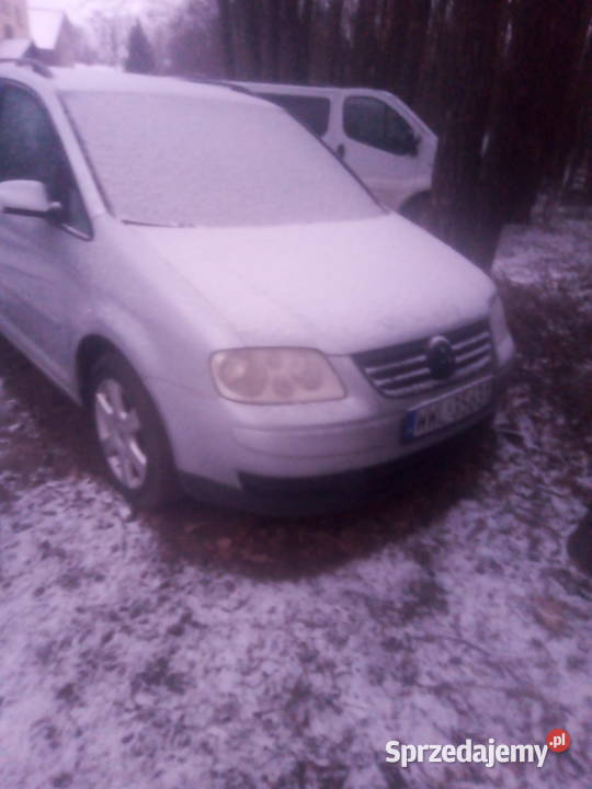 Vw touran 20 TDI uszkodzony Ząbki sprzedam
