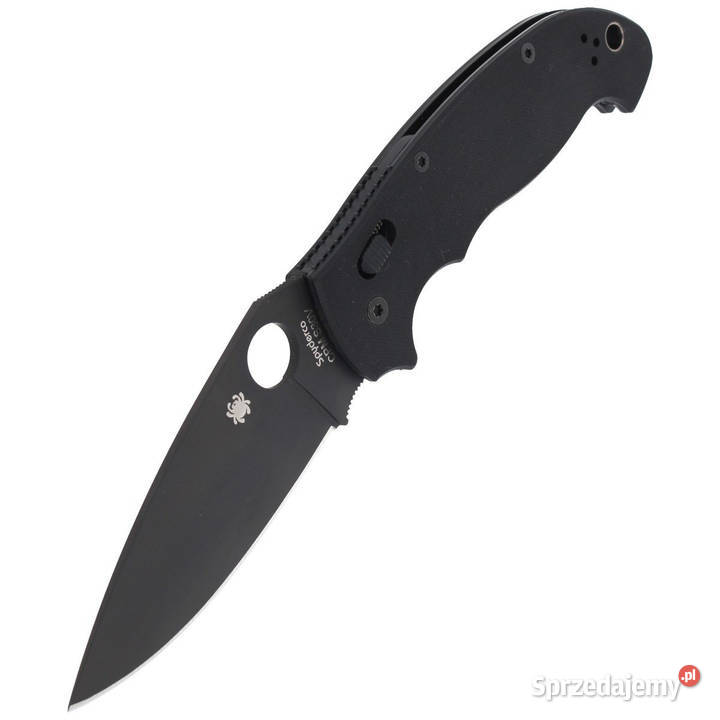 Nóż składany Spyderco Manix 2 XL Black G10 Black mazowieckie Warszawa