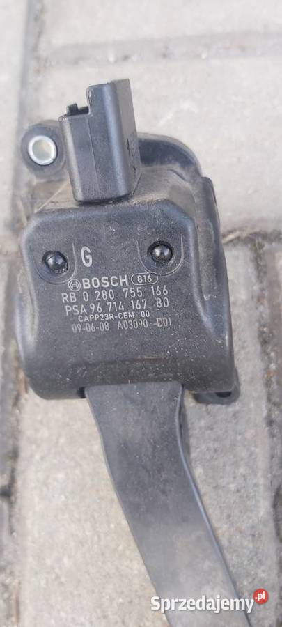Peugeot pedał gazu potencjometr 9671416780 sprzedam
