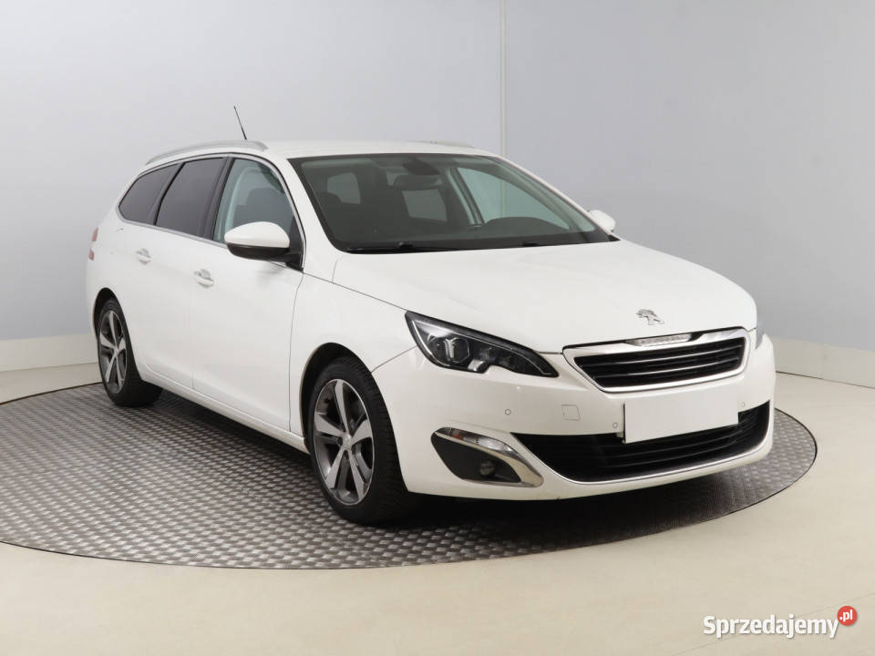 Peugeot 308 20 BlueHDi biały dolnośląskie Bielany Wrocławskie