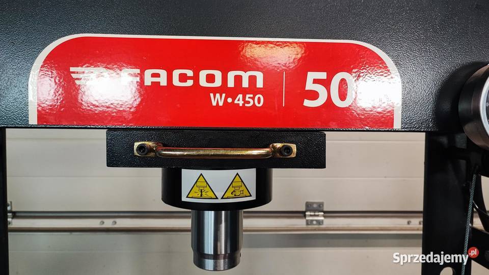 Prasa hydrauliczna 50t Facom W450 małopolskie Sucha Beskidzka sprzedam