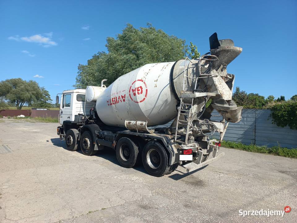 Man 32322 F90 8X4 Betonomieszarka Gruszka
