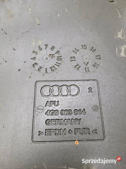WYGŁUSZENIE NADKOLA PRAWY TYŁ AUDI A6 C7 śląskie