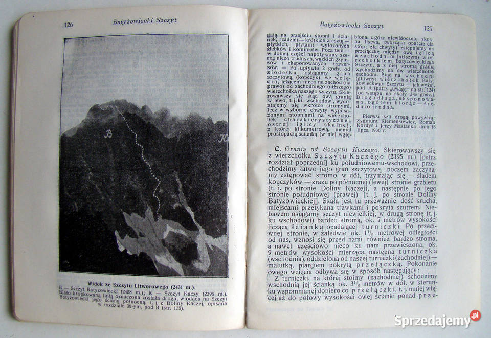 Przewodnik Tatrach cz IIV J Chmielowski Oryginał Limanowa