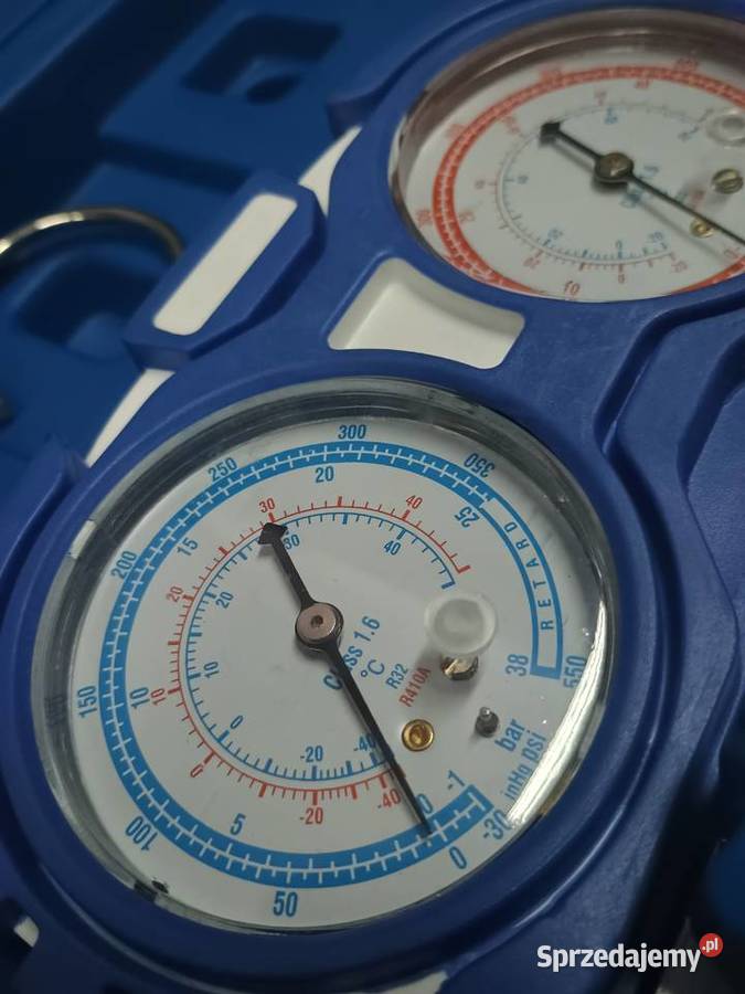 Manometry chłodnicze R32 R410a z wężami łódzkie Pabianice sprzedam