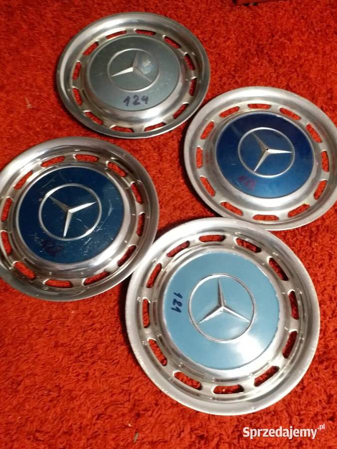 Kołpaki chrom Mercedes 123116126Oryginały 121 Rozmiar 14" Gorzów Wielkopolski