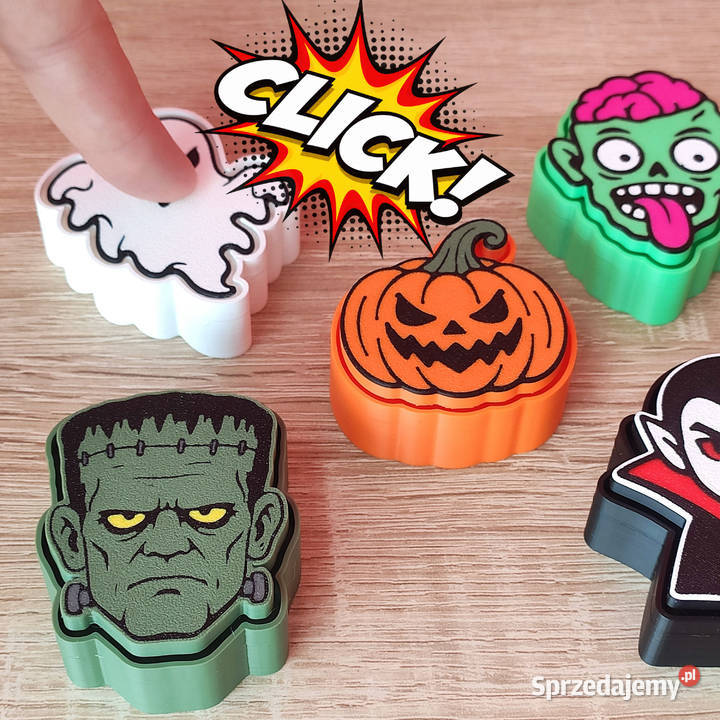 Klikacz Halloween Kliker antystresowy zestaw na Dla Dziecka Tuchola sprzedam