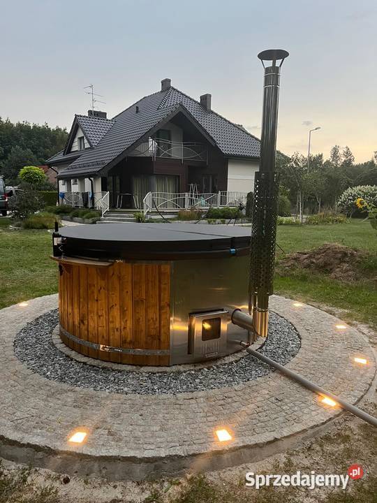 Balia Ogrodowa z Piecem Wewnętrznym Baseny, balie i sauny Białystok sprzedam