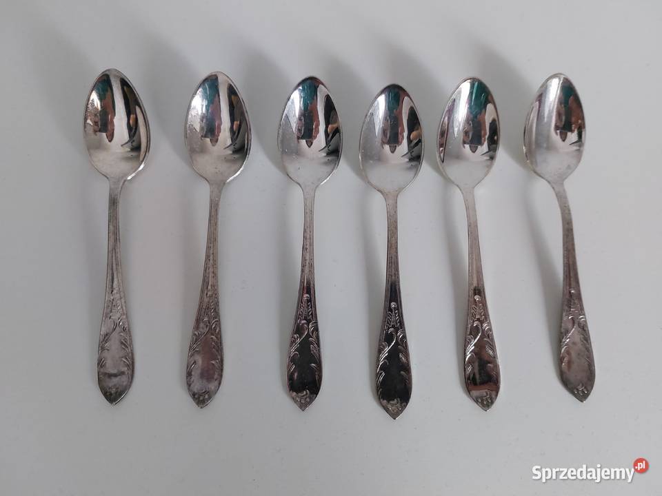 6 małych retro łyżeczek vintage kuchnia wielkopolskie Poznań sprzedam