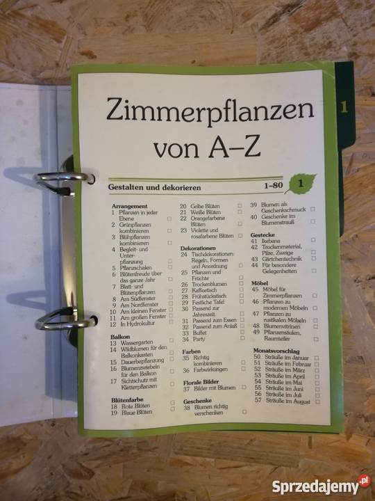 Dwa segregatory w języku niemieckim tematyka Skokowa