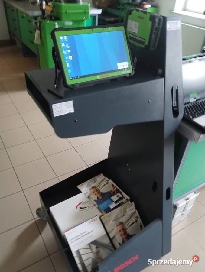 Szafka Bosch pod tester Kts i Lenovo komputer do Motoryzacja