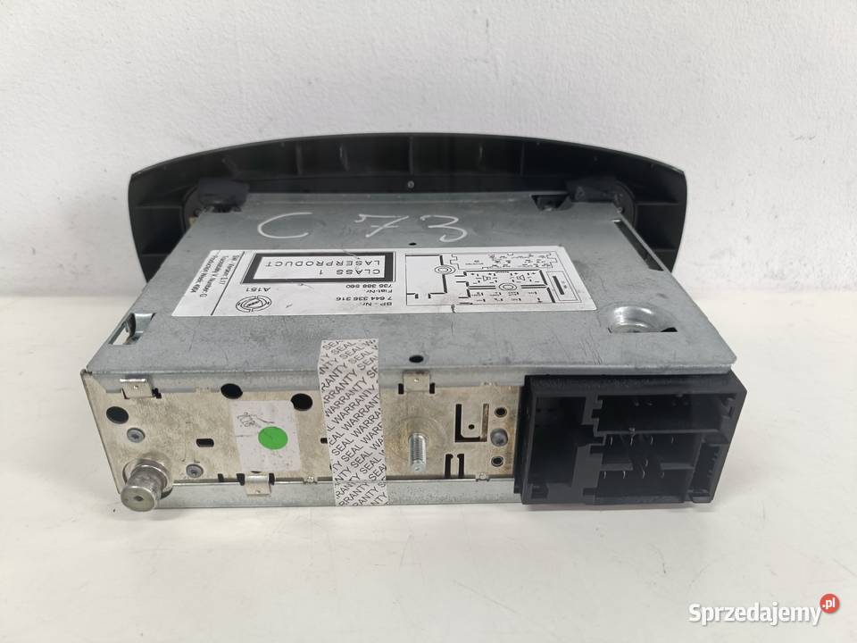 BLAUPUNKT RADIO SAMOCHODOWE Do fiata punto Poznań