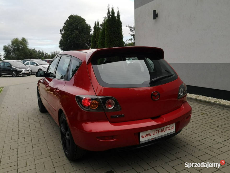 Mazda 3 16 DOHC 105 Klimatronk Isofix Halogeny Strzegom