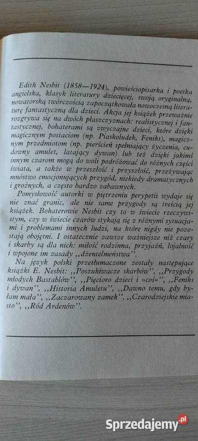 Pięcioro dzieci i coś Edith Nesbit Książki dla dzieci Lublin