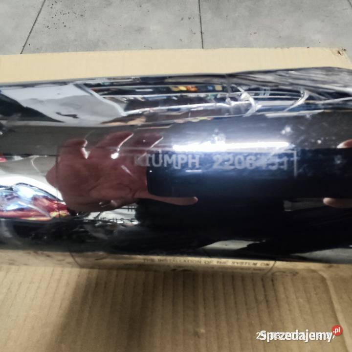 Triumph Thruxton 900 tłumik lewy Tłumiki sprzedam