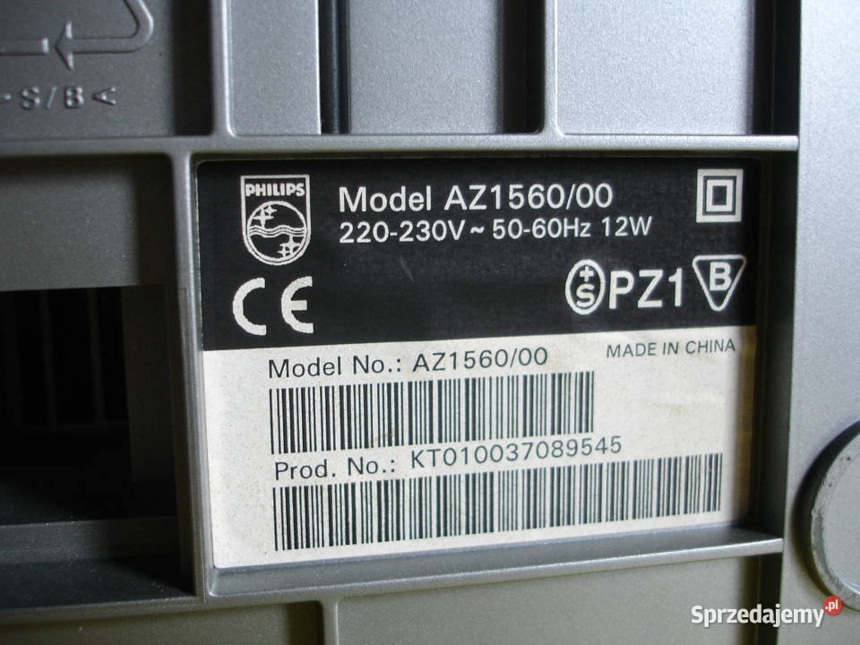 Radiomagnetofon z CD PHILIPS AZ1560 Radioodtwarzacze Zielona Góra