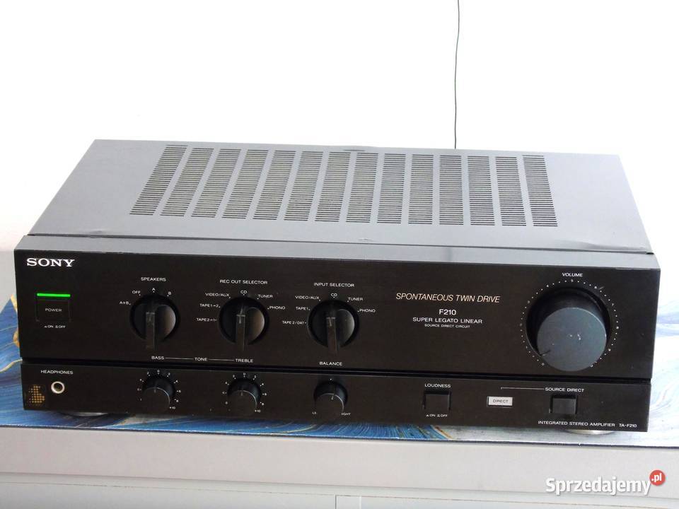 Wzmacniacz Sony TAF210 sprawny i mocny DOSTAWA podkarpackie Jasło