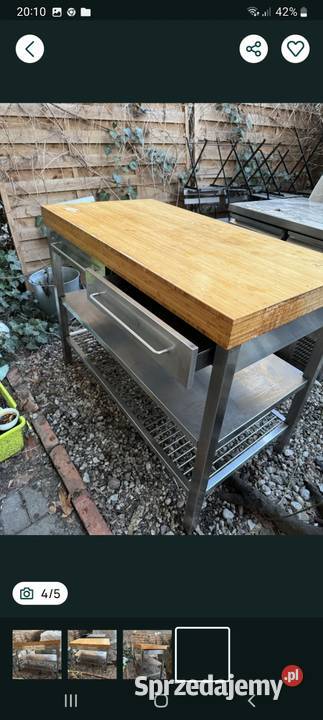 Stół roboczy Rimforsa Ikea Zapewniam transport Kórnik sprzedam