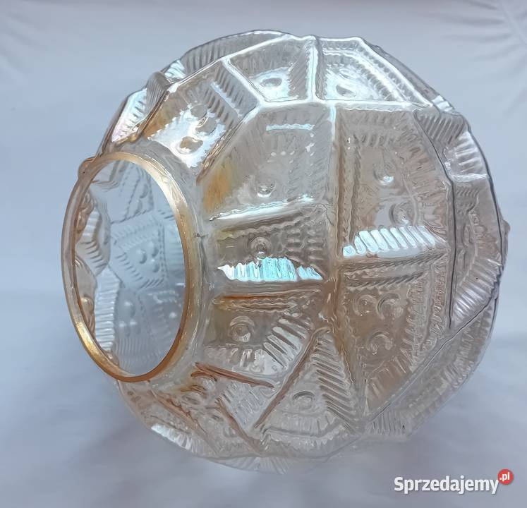 Iryzowany klosz do lampy Space Age Mid Century