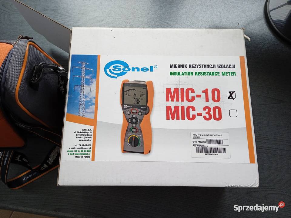 MIC 10 Sonel miernik rezystancji izolacji Szczecin