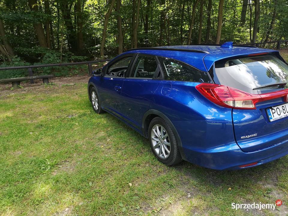 Honda Civic Tourer Pierwszy właściciel elektryczne szyby Puszczykowo