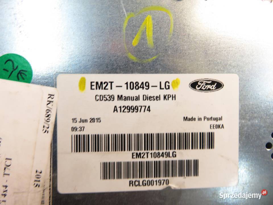 LICZNIK FORD GALAXY III CK 20 TDCi 4x4 T7CI sprzedam