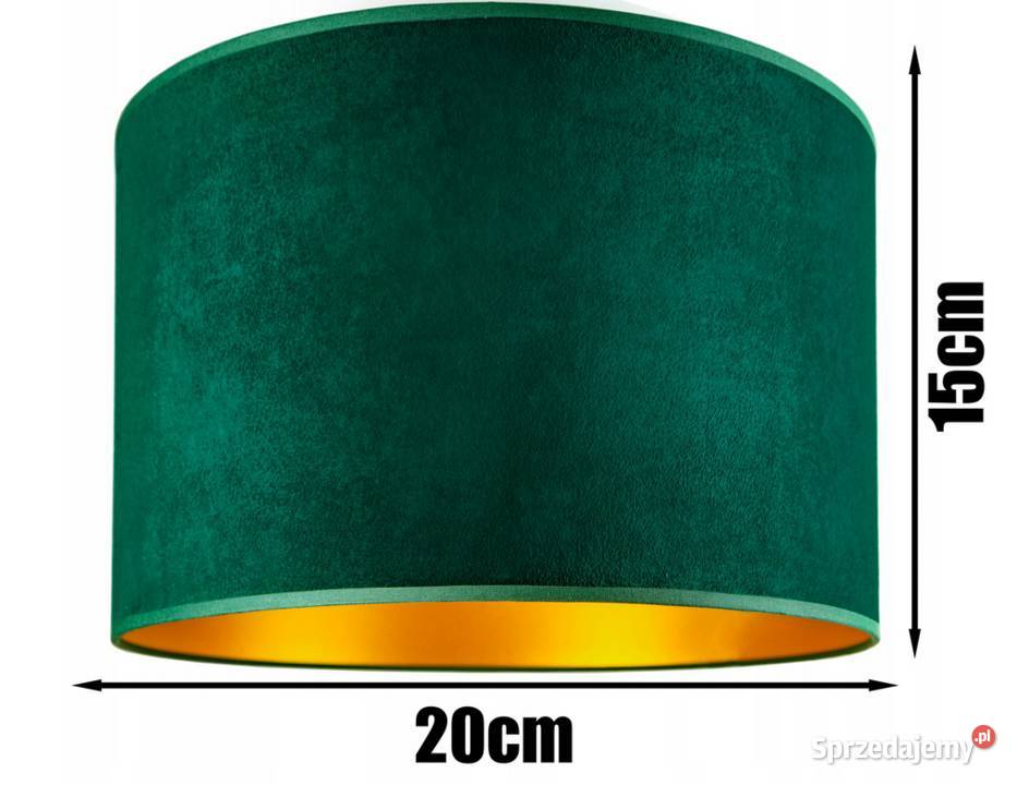 KINKIET ŚCIENNY NOWOCZESNY PLAFON ABAŻUR WELUR sprzedam